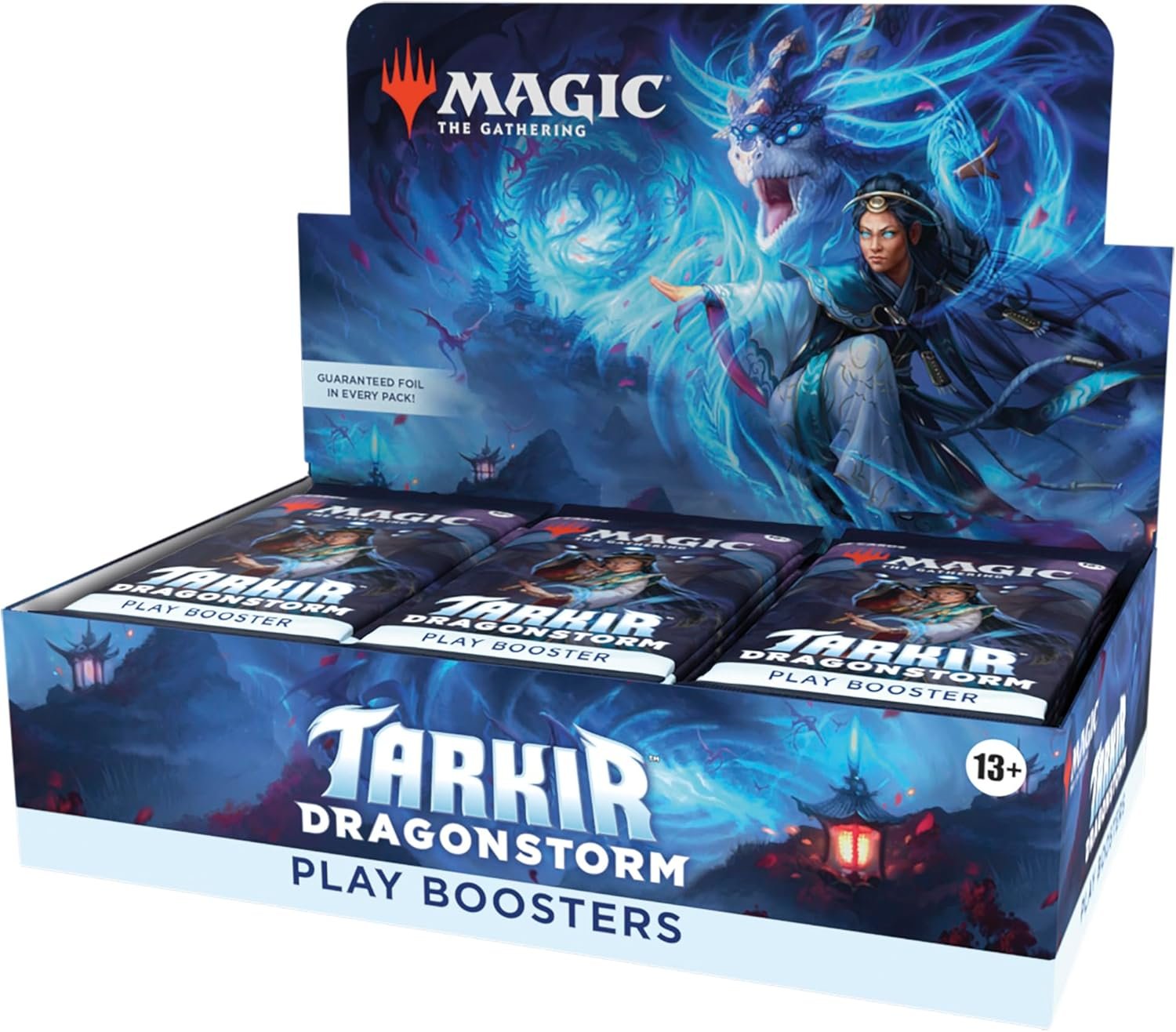 Magic: The Gathering TCG: Tarkir Dragonstorm Play Booster Box – 30 Packs