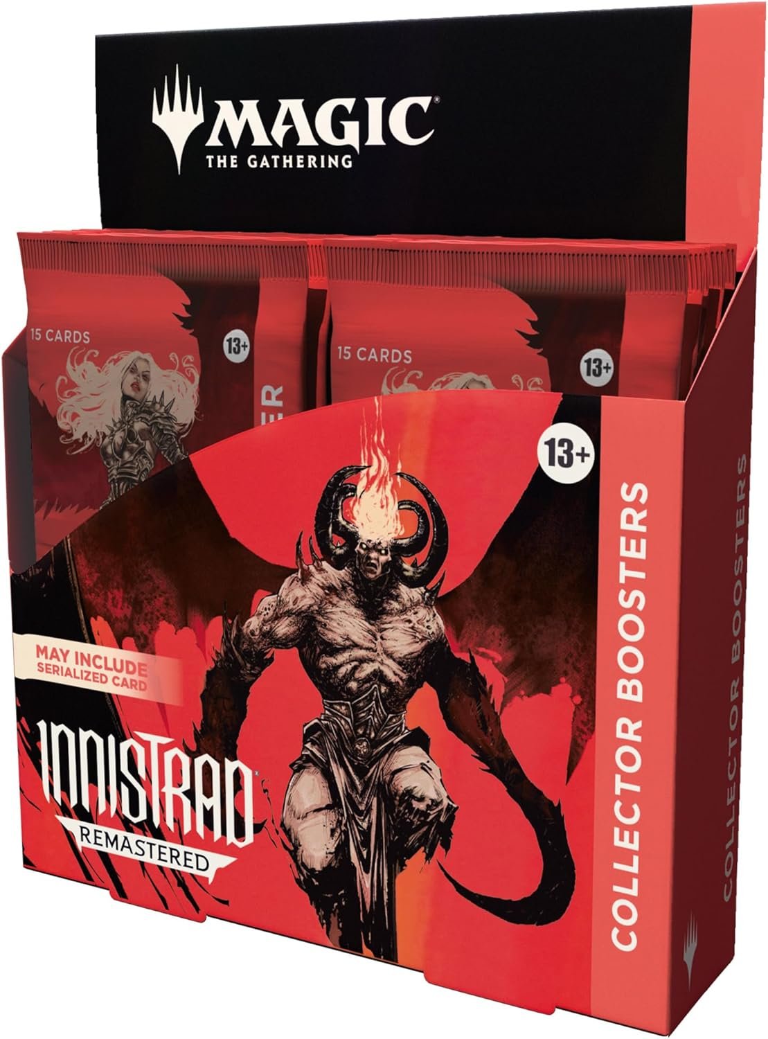 Magic: The Gathering TCG: Innistrad Remastered Collector Booster Box – 12 Packs