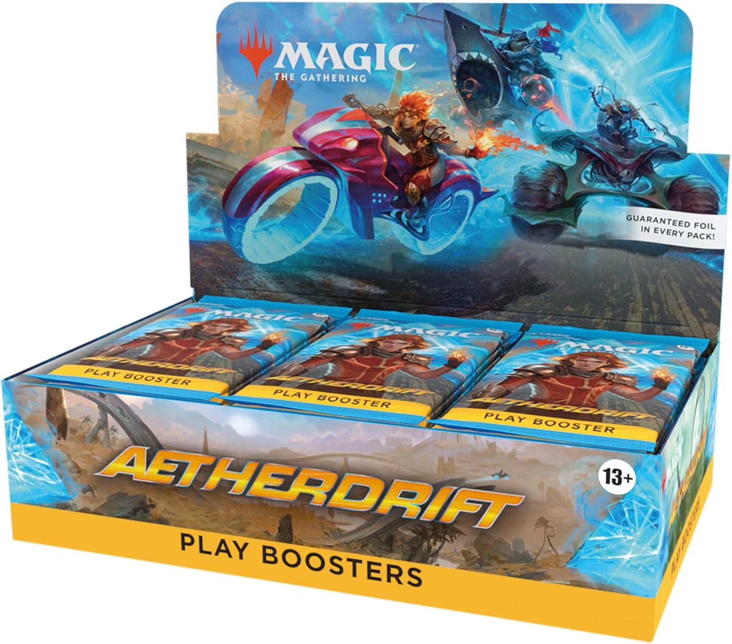 Magic: The Gathering MTG TCG: Aetherdrift Play Booster Box – 30 Packs