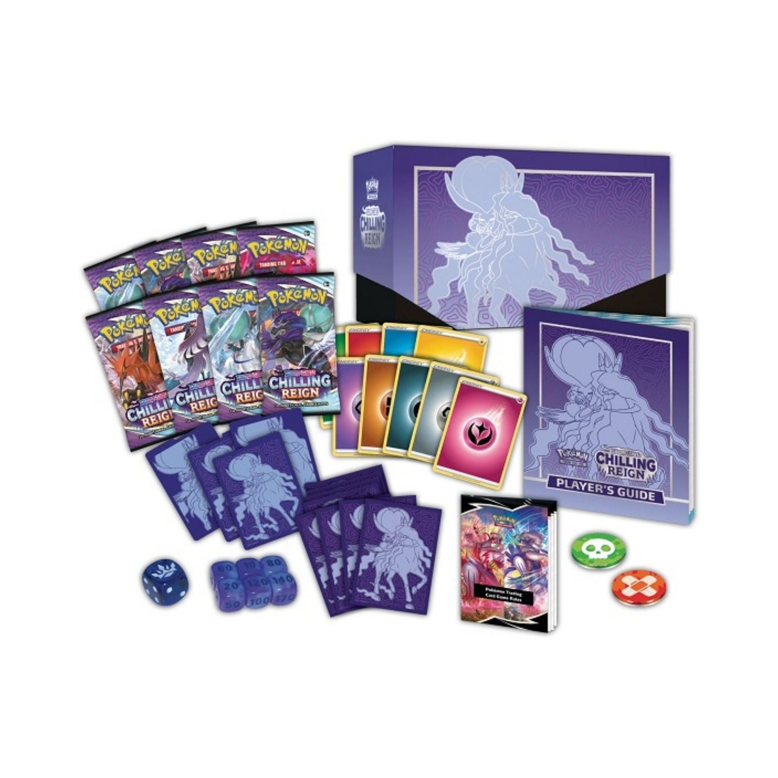 Pokemon - Chilling Reign - Elite Trainer Box - Shadow Rider Calyrex - Image 2