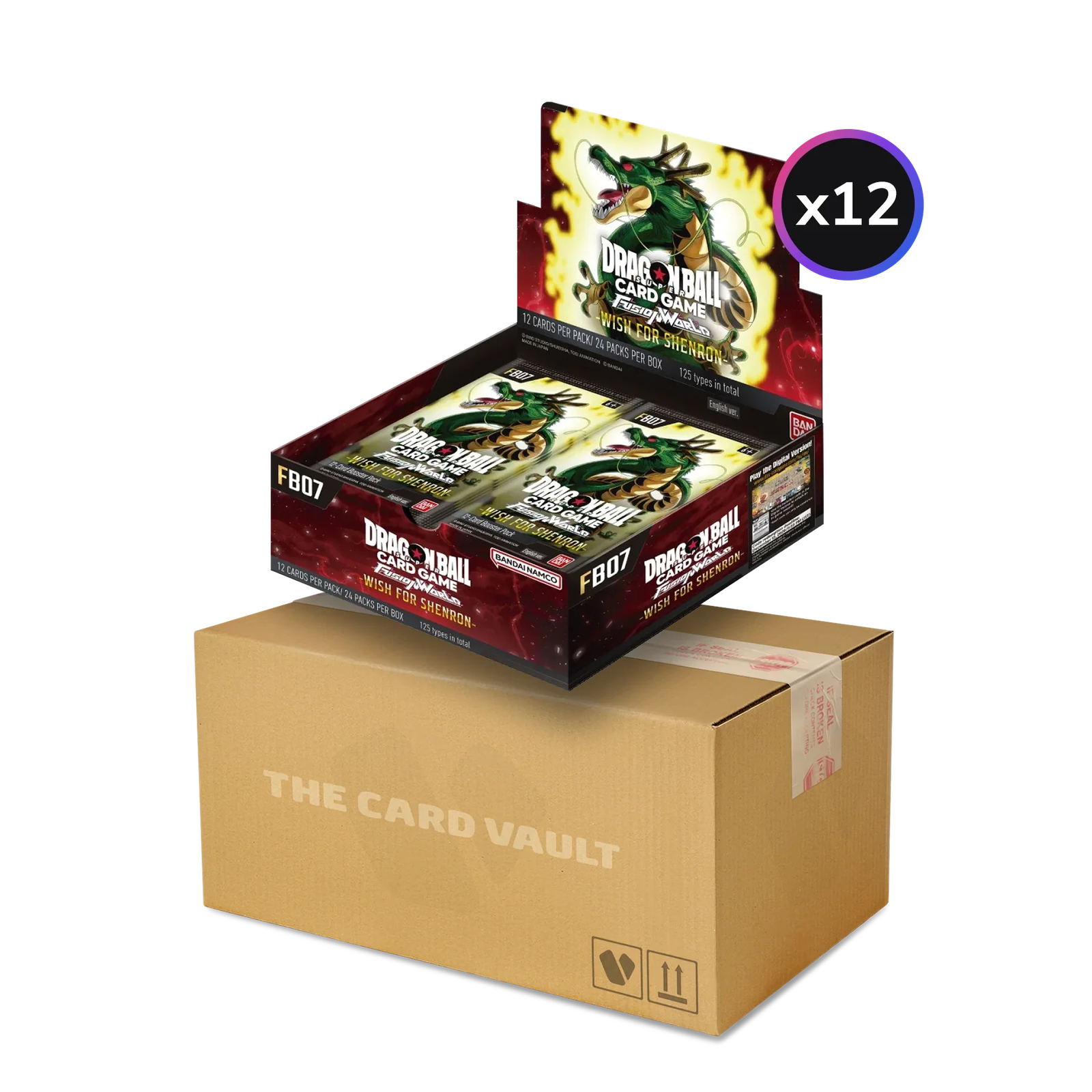 Dragon Ball Super CG Fusion World – Wish For Shenron (FB07) – Display Case (12x Booster Boxes)