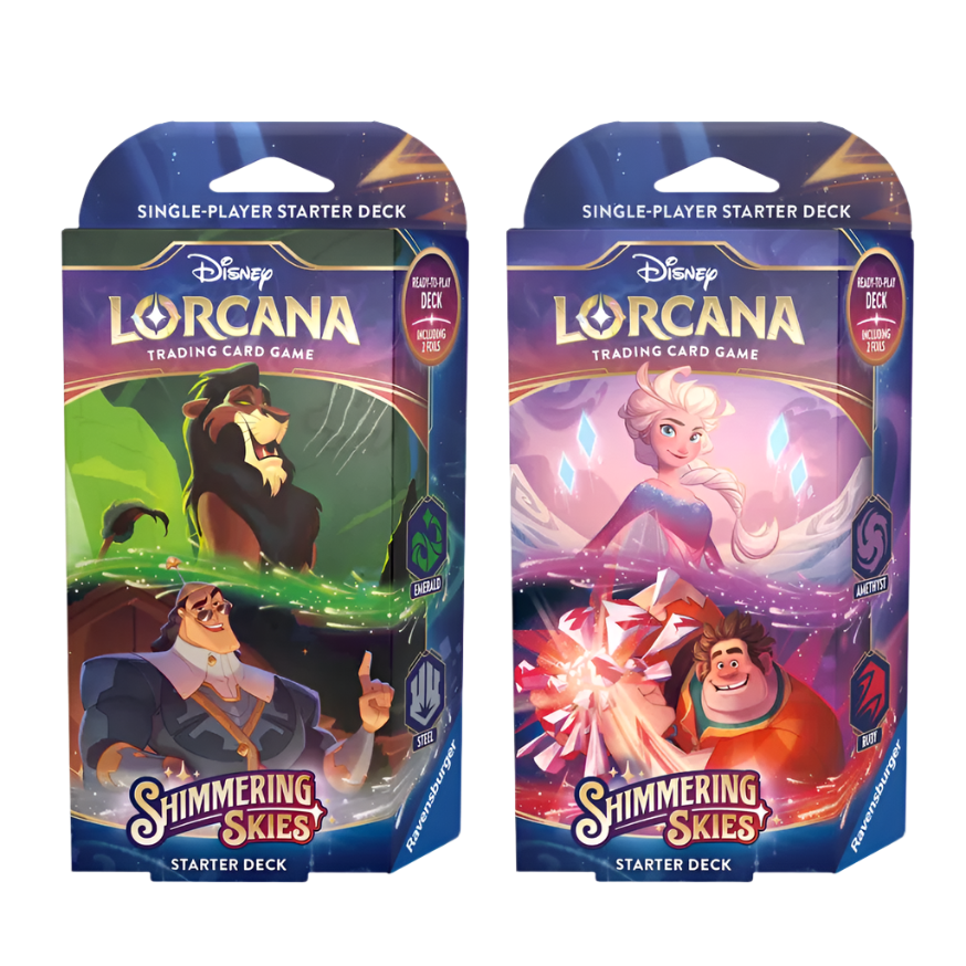 Disney Lorcana – Shimmering Skies Starter Deck