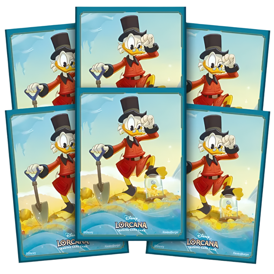 Disney Lorcana – Card Sleeves – Scrooge McDuck (65-Pack)