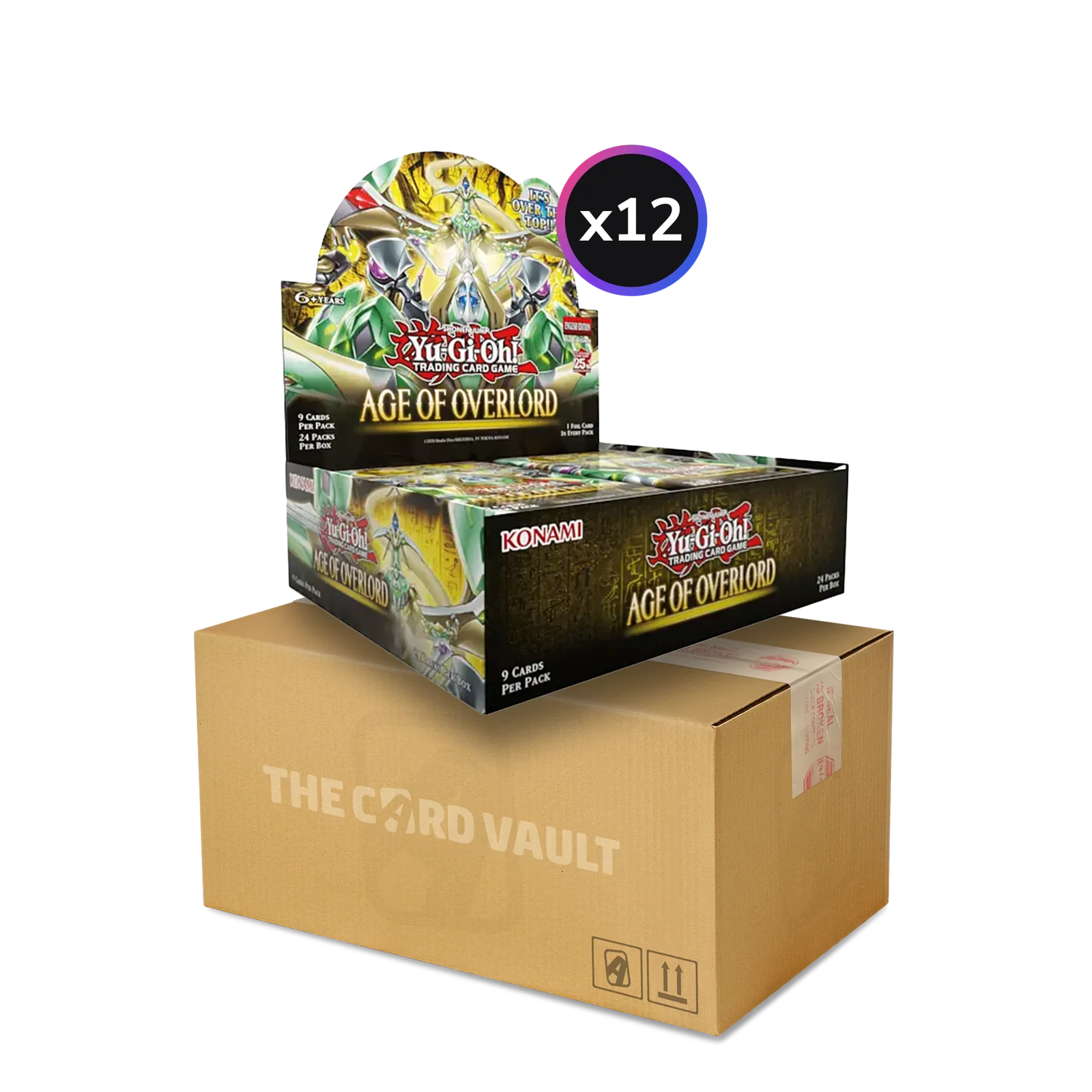 Yu-Gi-Oh! – Age Of Overlord – Display Case (12x Booster Boxes)
