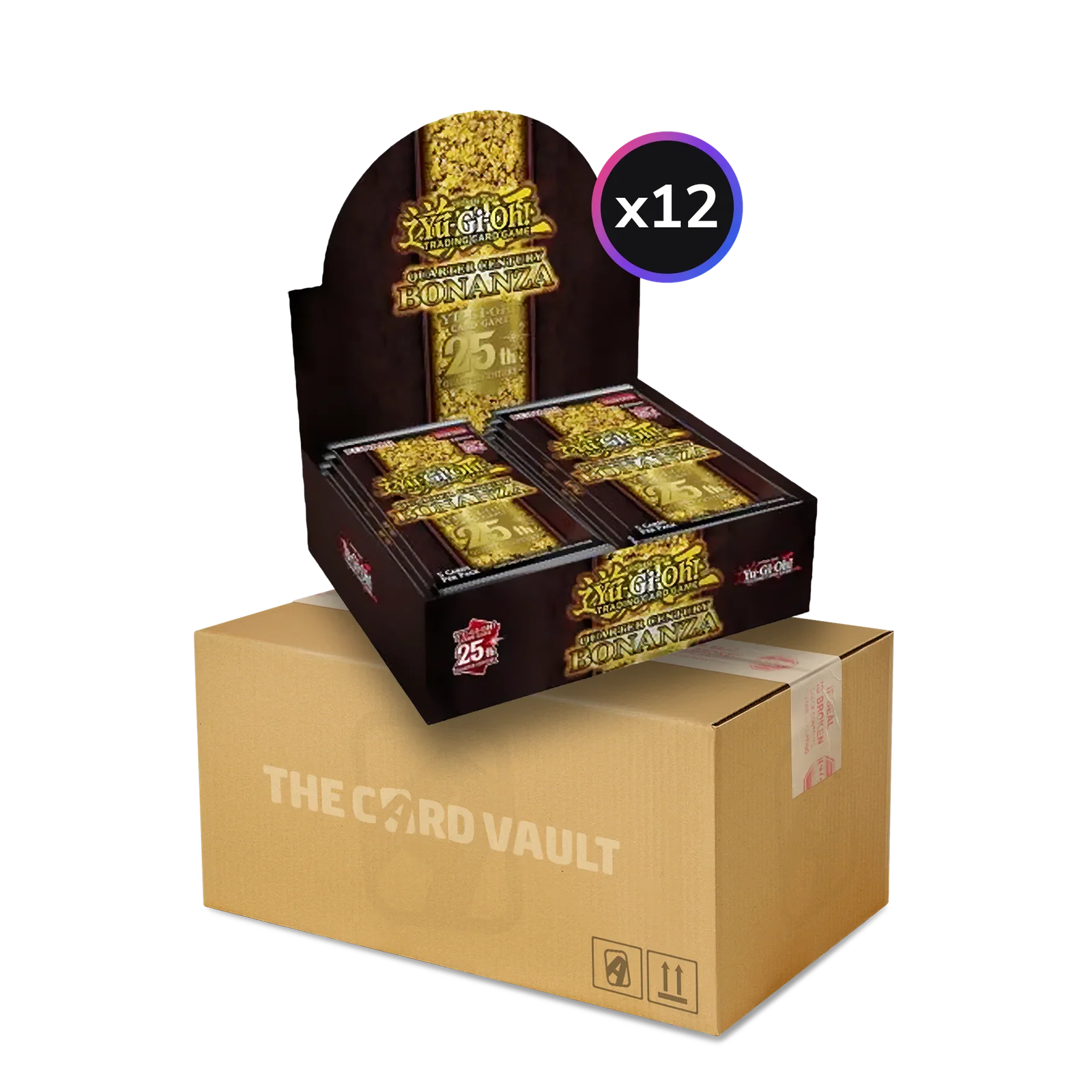Yu-Gi-Oh! – Quarter Century Bonanza – Display Case (12 Booster Boxes)