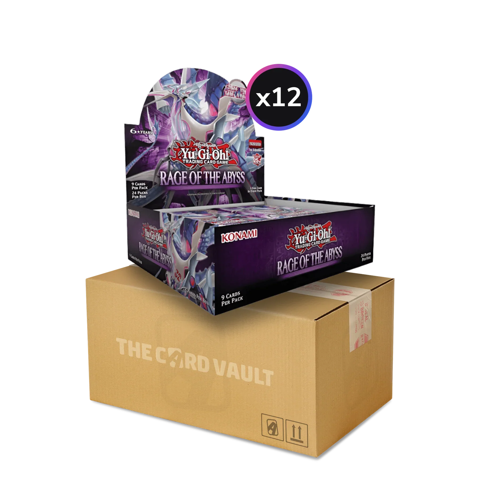 Yu-Gi-Oh! – Rage of The Abyss – Display Case (12x Boxes)