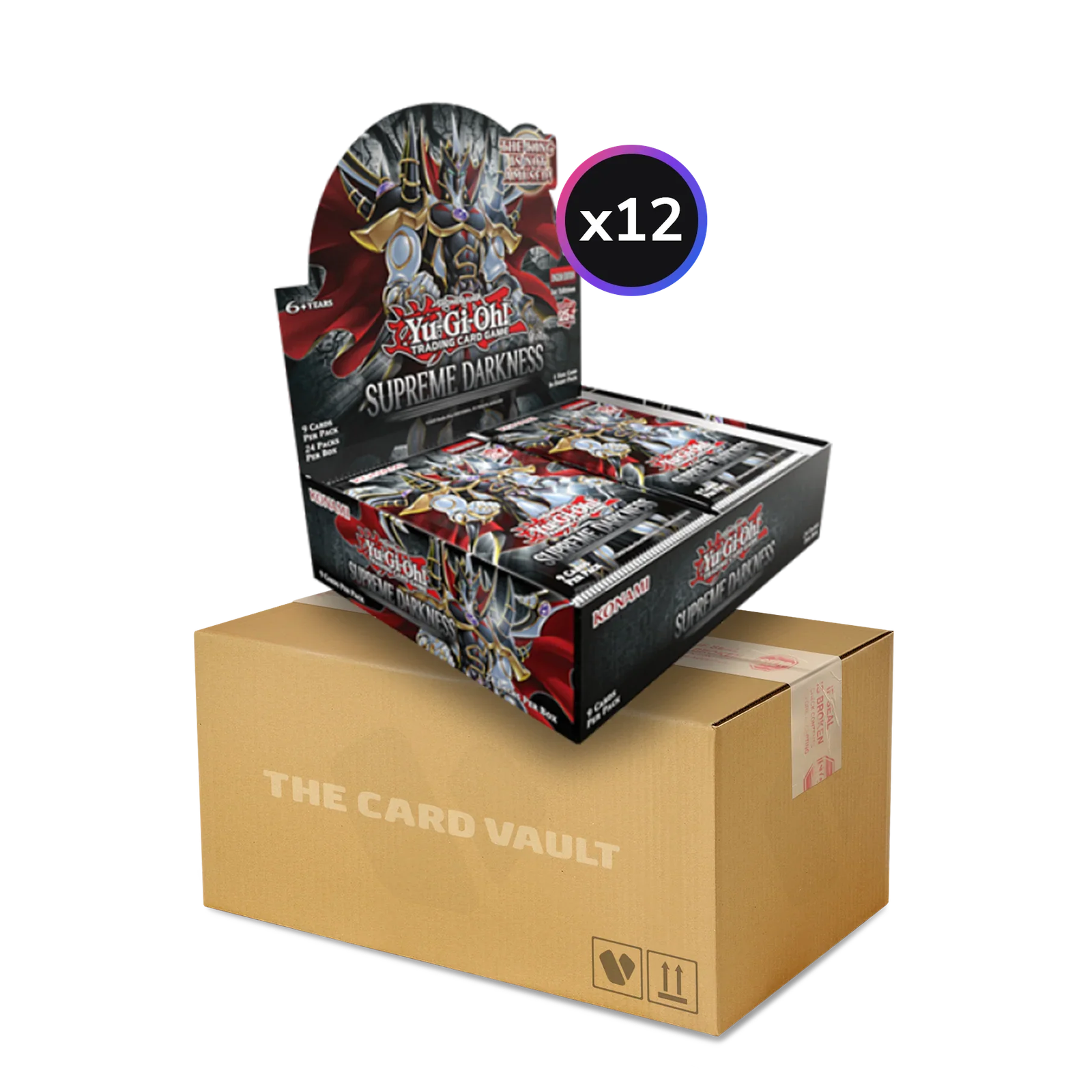 Yu-Gi-Oh! – Supreme Darkness – Display Case (12x Booster Boxes) (1st Edition)