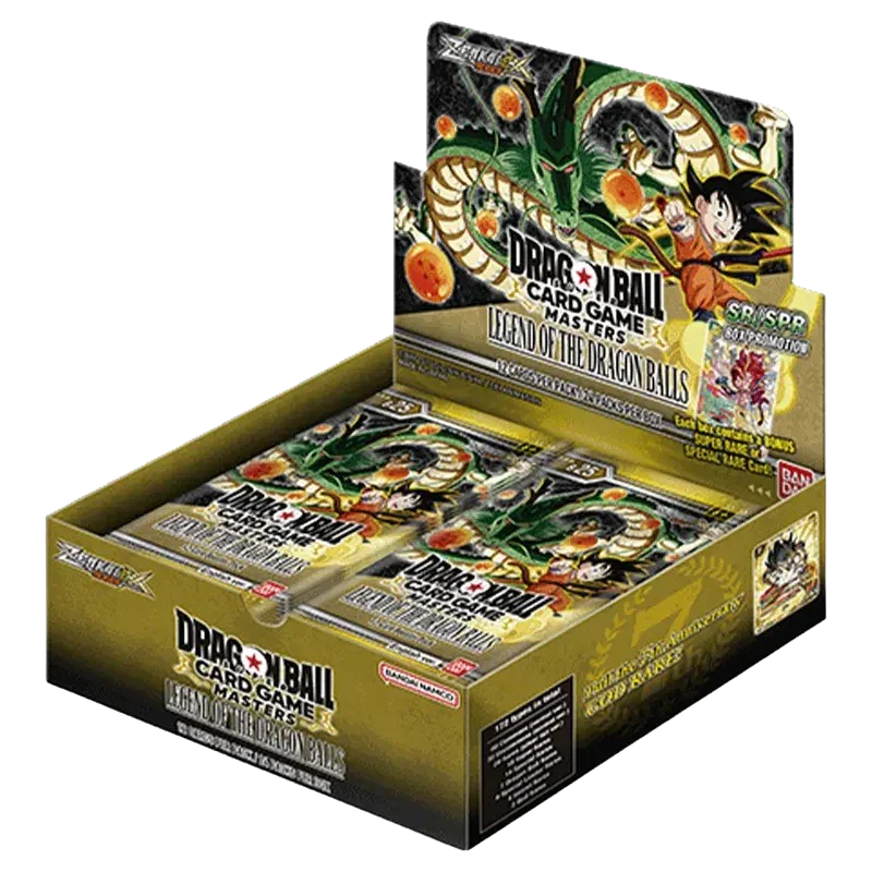 Dragon Ball Super CG Masters – Zenkai Series EX Set 08 – Legend of the Dragon Balls (B25) – Booster Box (24x Packs)