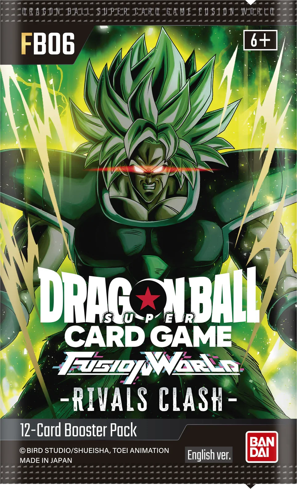 Dragon Ball Super CG Fusion World – Rivals Clash (FB06) – Booster Pack