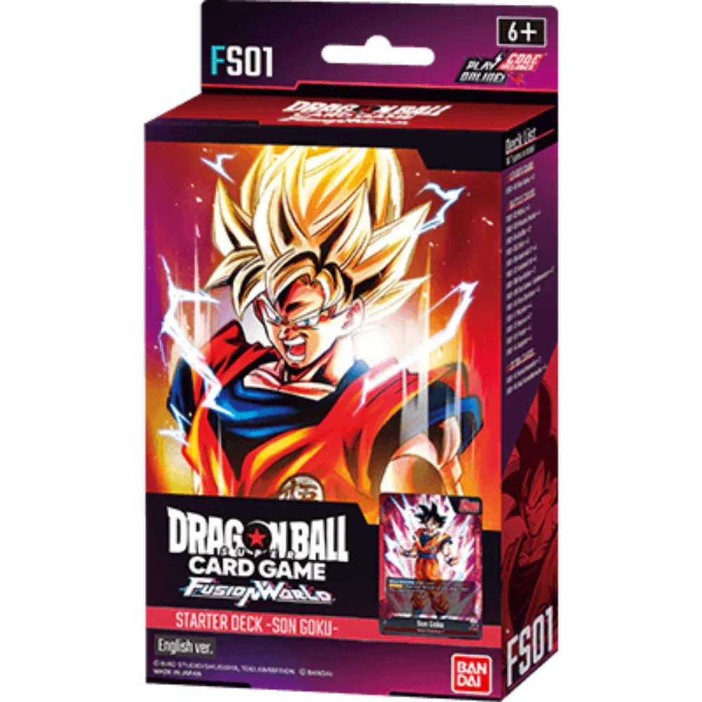 Dragon Ball Super CG Fusion World – Starter Deck – Son Goku (FS01)