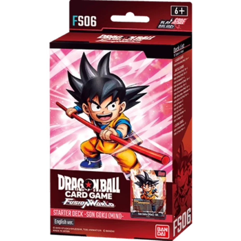 Dragon Ball Super CG Fusion World – Starter Deck – Son Goku (Mini) (FS06)