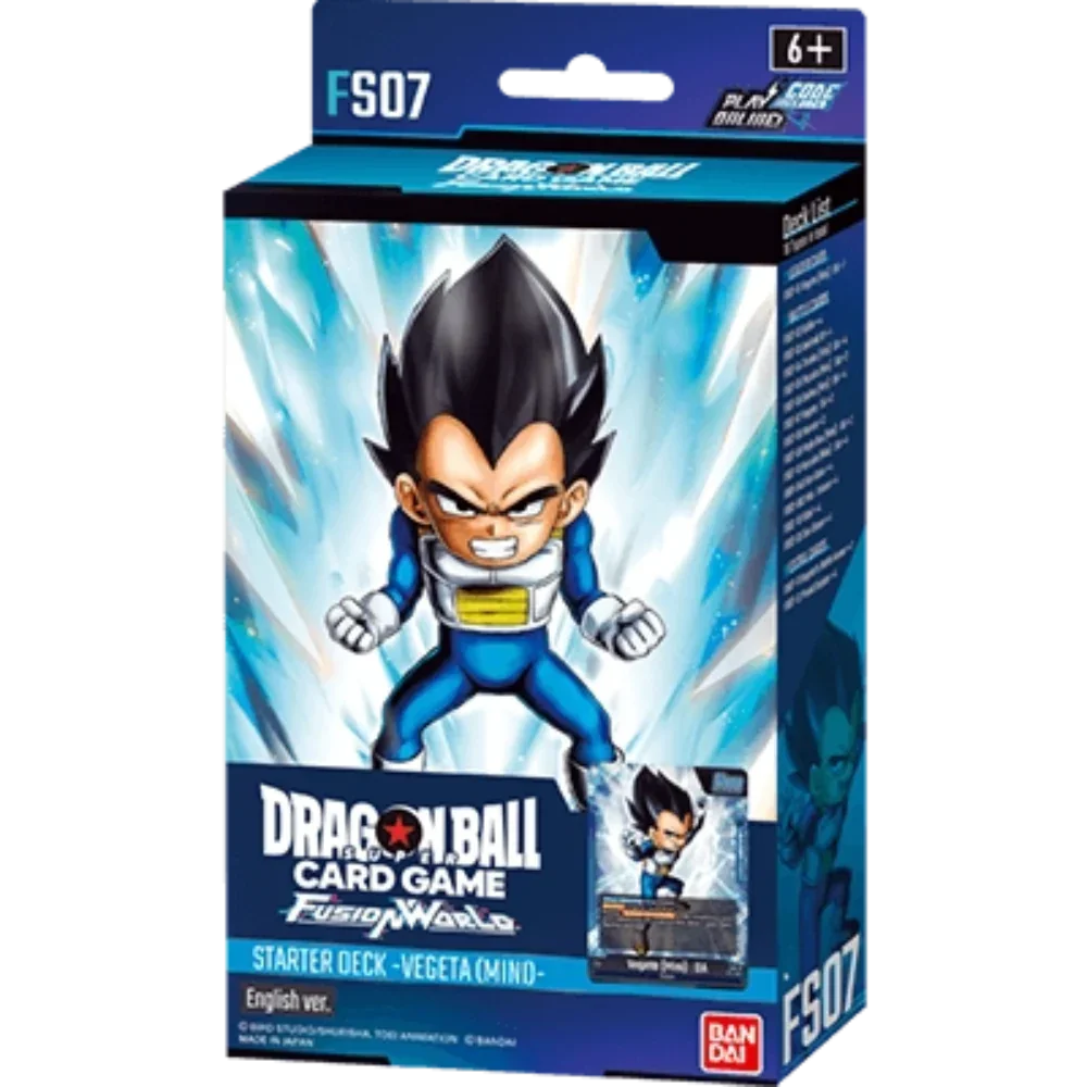 Dragon Ball Super CG Fusion World – Starter Deck – Vegeta (Mini) (FS07)