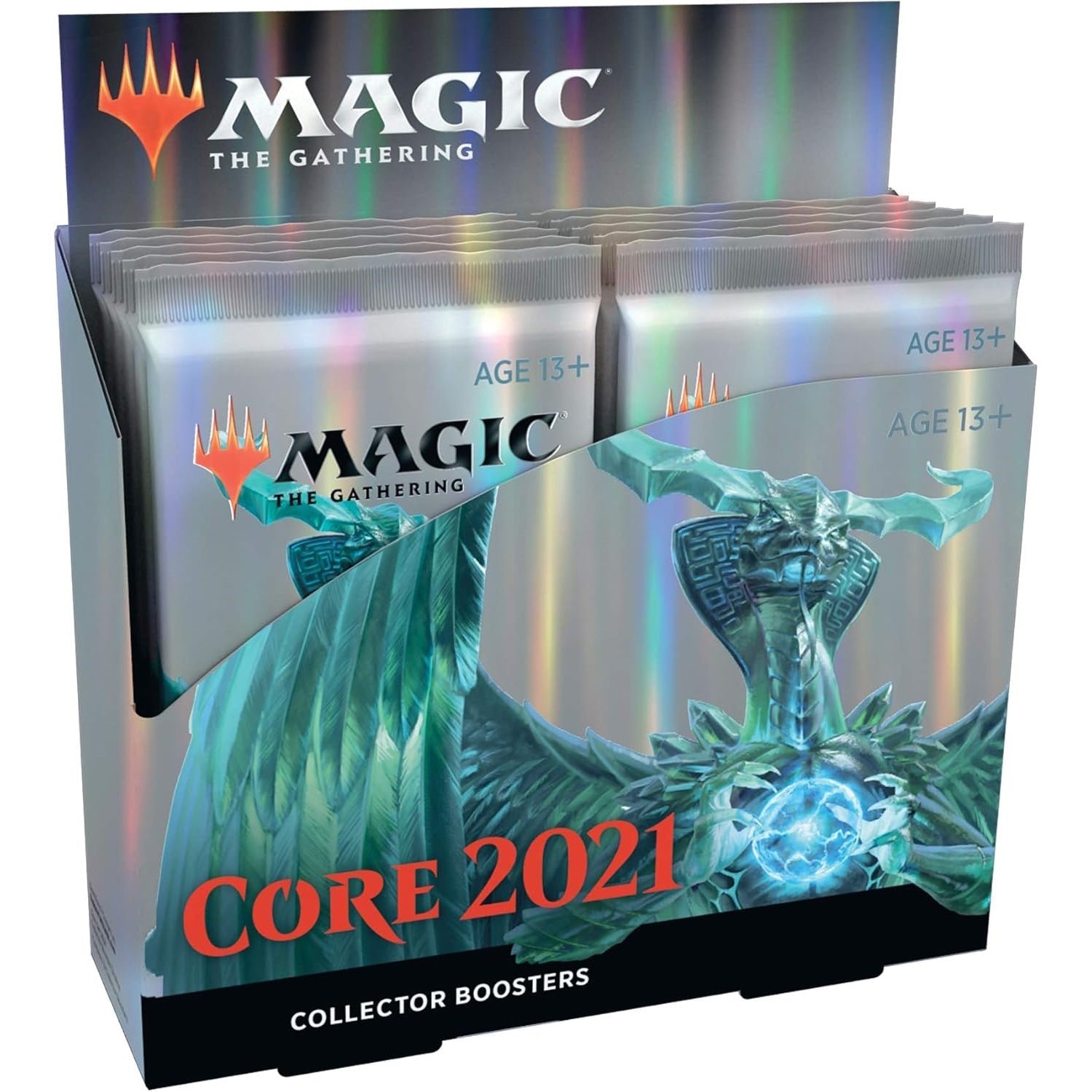 Magic: The Gathering MTG TCG: Core Set 2021 Collector Booster Box – 12 Packs