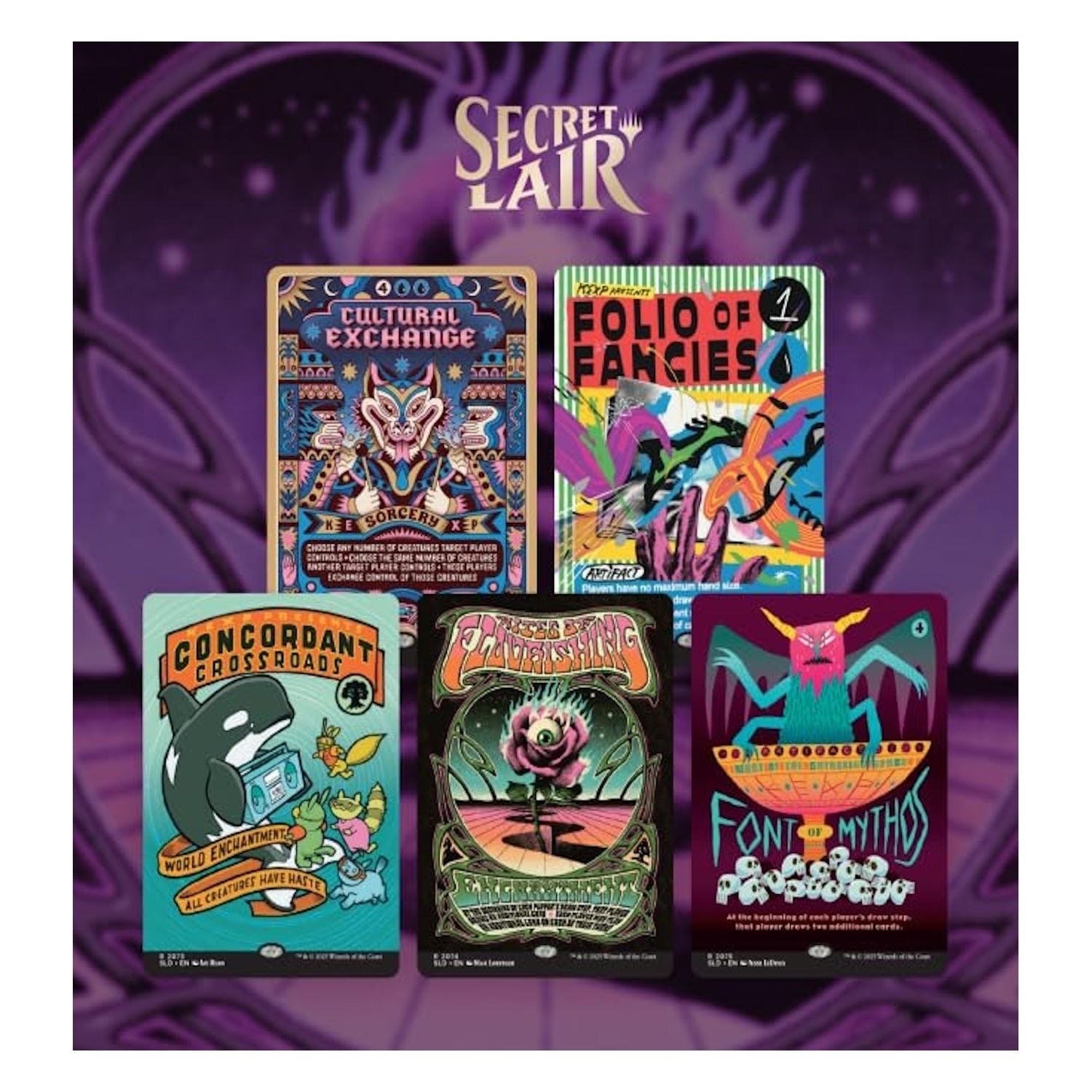 Magic the Gathering: Secret Lair x KEXP You Are Not Alone – Foil