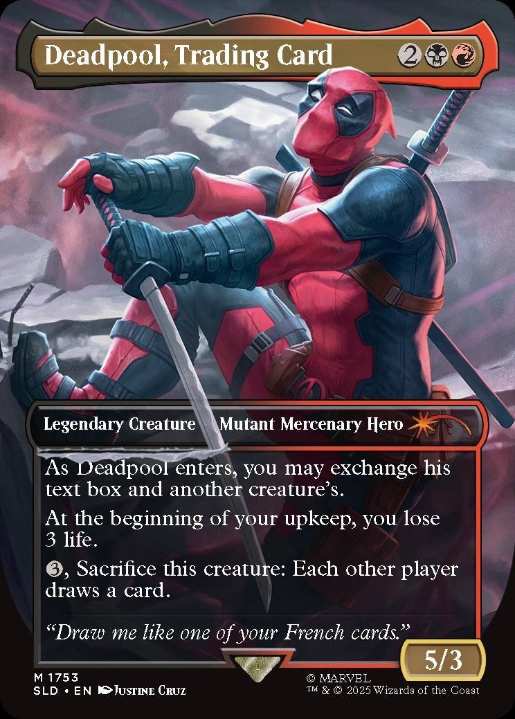 Magic the Gathering: Secret Lair x Deadpool (Non-Foil) - Image 2