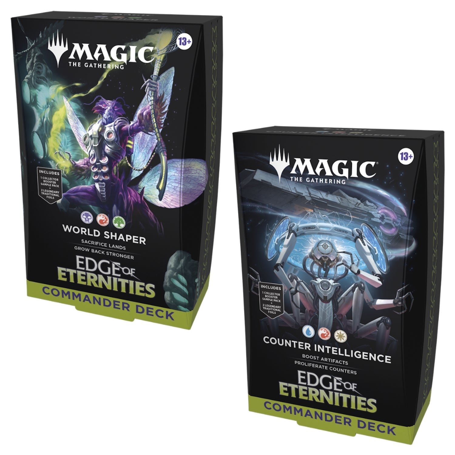 Magic: The Gathering TCG: Edge of Eternities Commander – Set of 2 decks