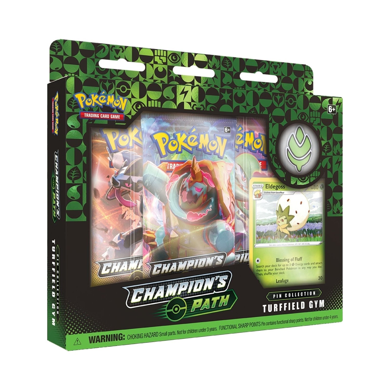 Pokemon – Champion’s Path – Turffield Gym Pin