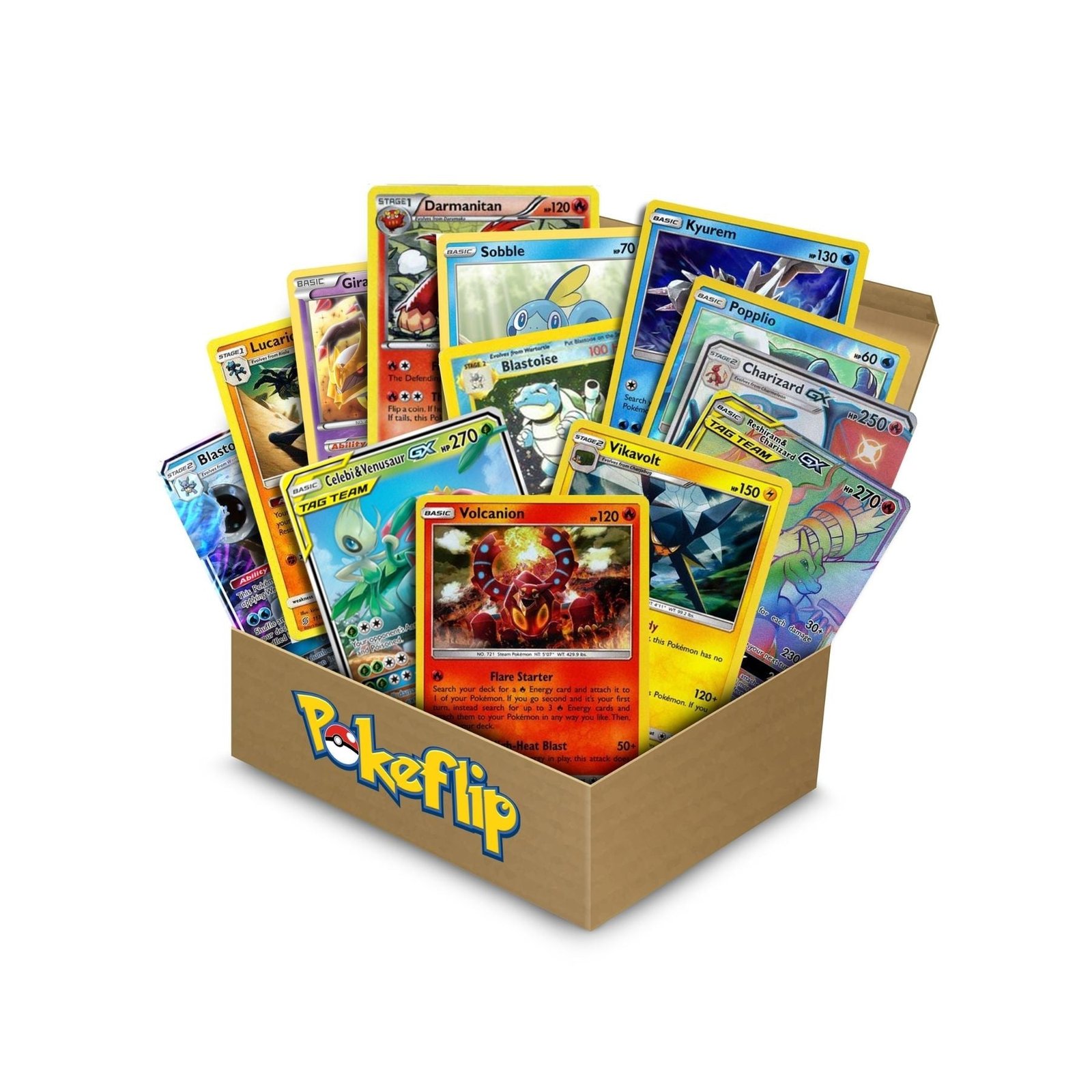 Pokemon 100 Single Cards Mystery Box