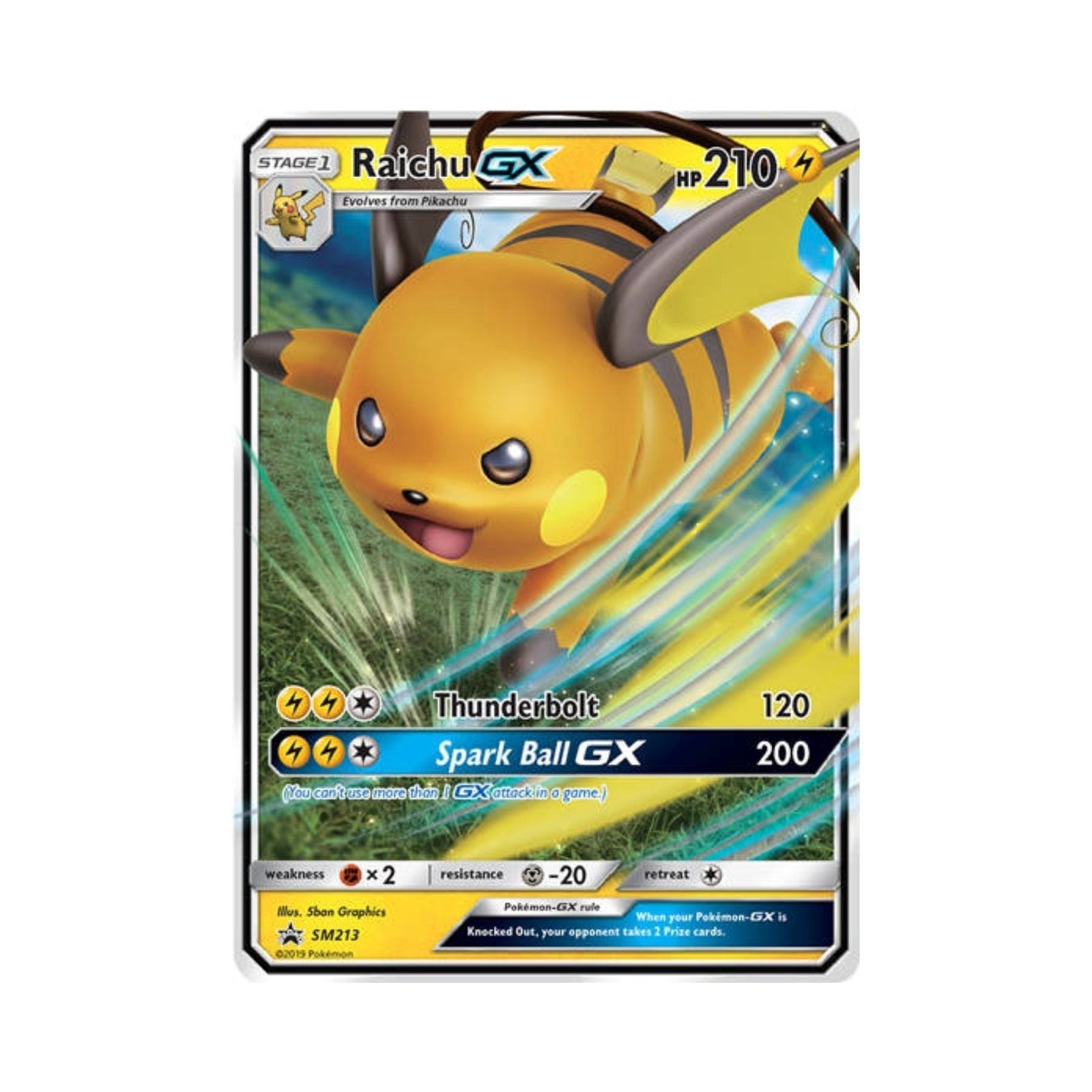 Pokemon - Hidden Fates - Raichu GX Tin - Image 2