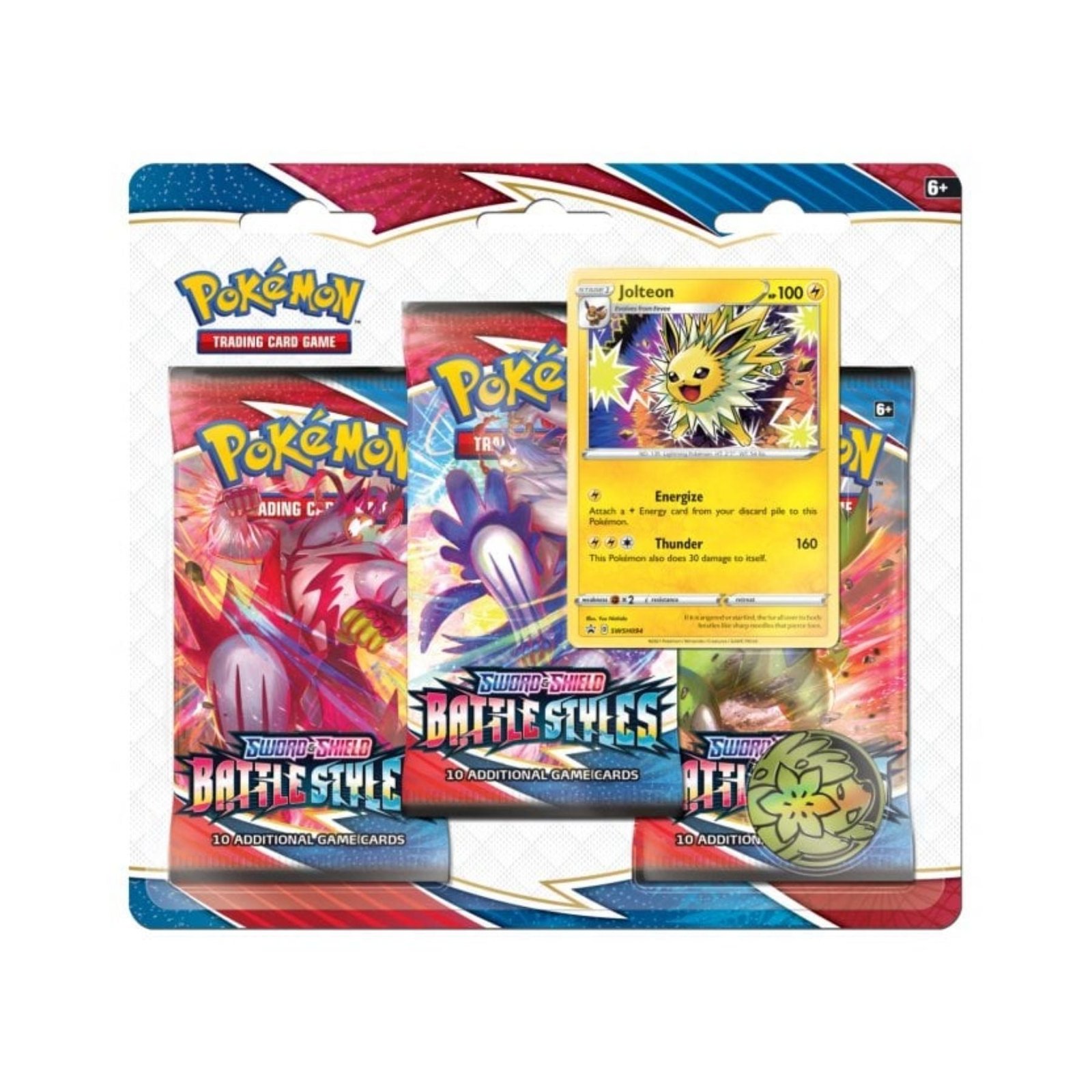 Pokemon – Battle Styles – 3 Pack Blister – Jolteon