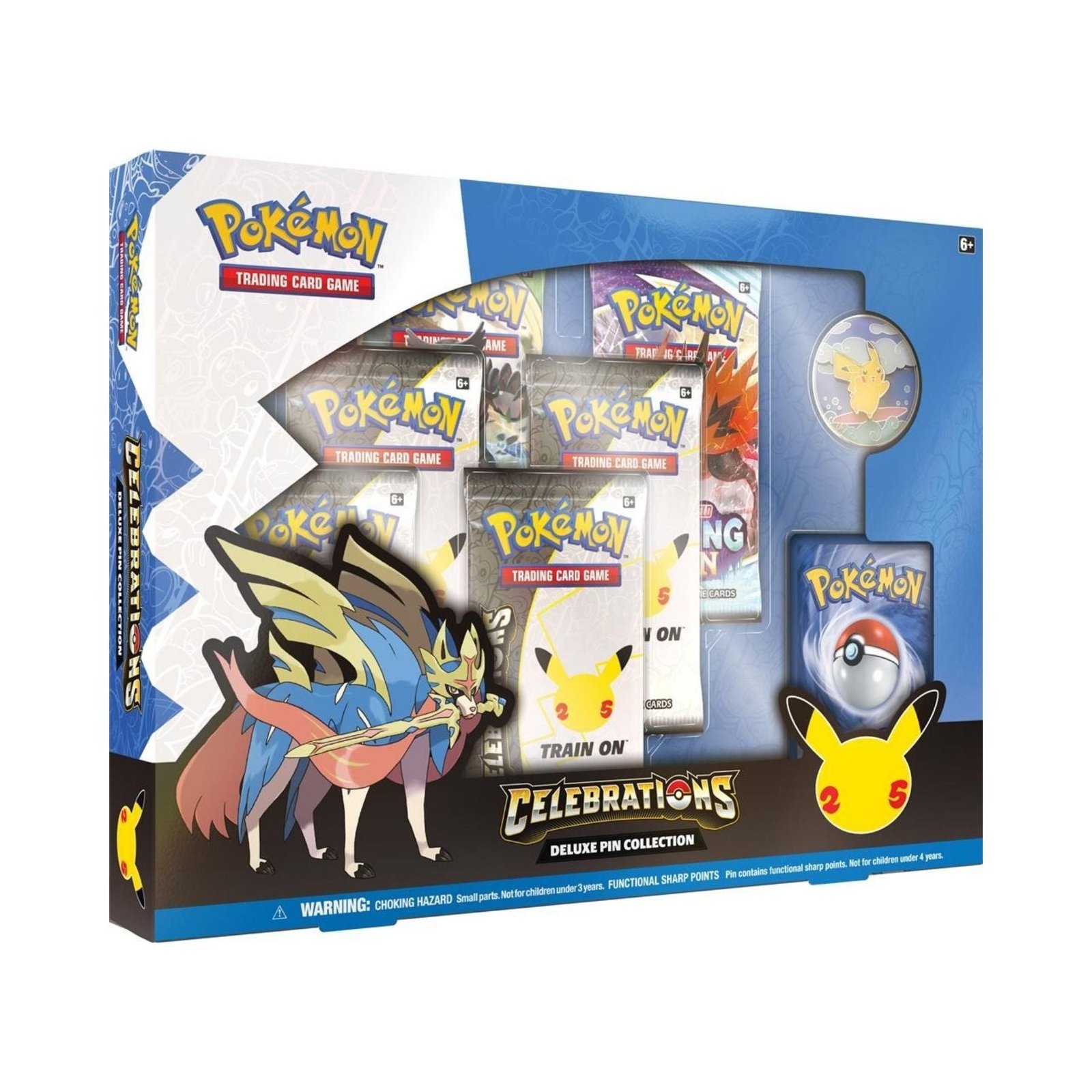 Pokemon – Celebrations – 25th Anniversary – Deluxe Pin