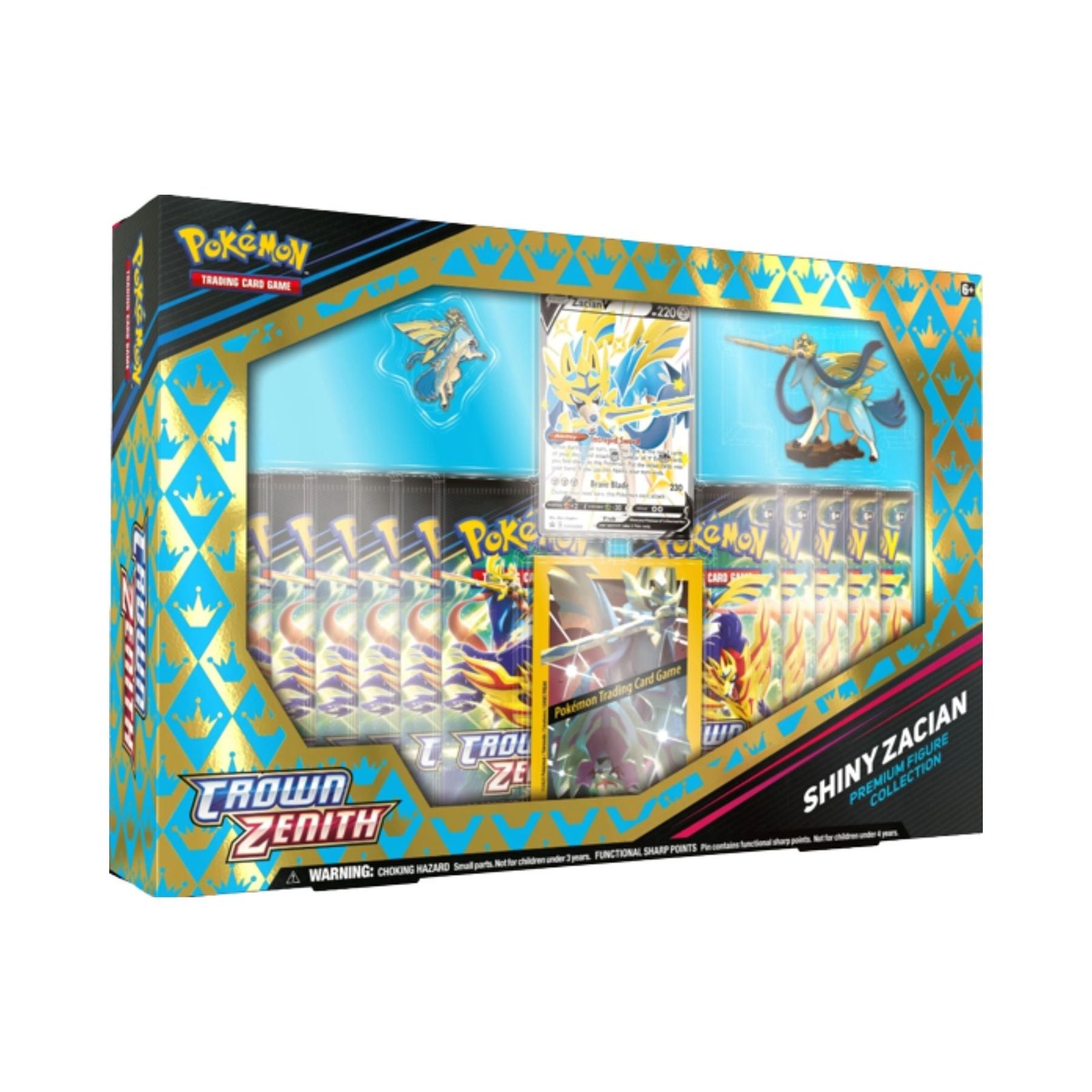 Pokemon – Crown Zenith – Premium Figure Collection – Shiny Zacian