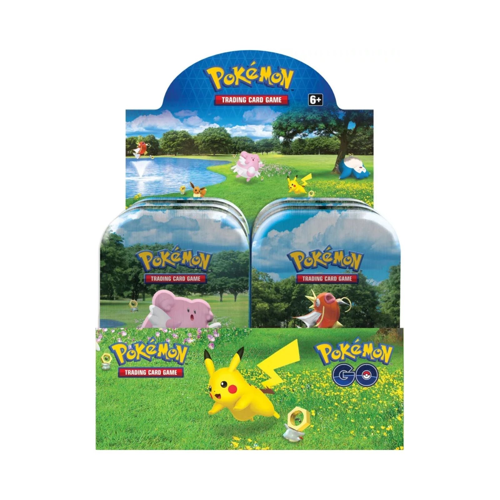 Pokemon GO – Mini Tins – Display of 10