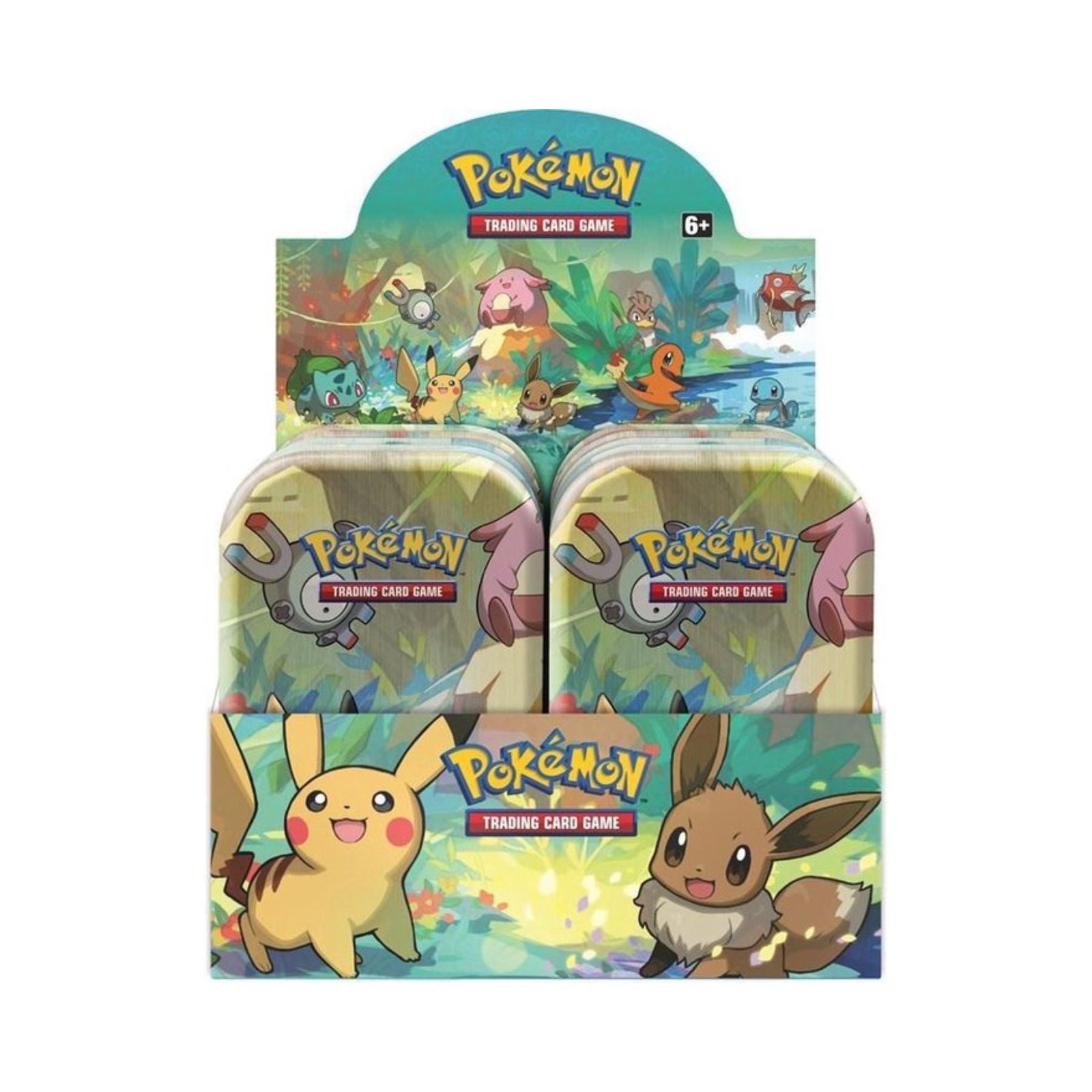 Pokemon – Kanto Friends Mini Tins Display