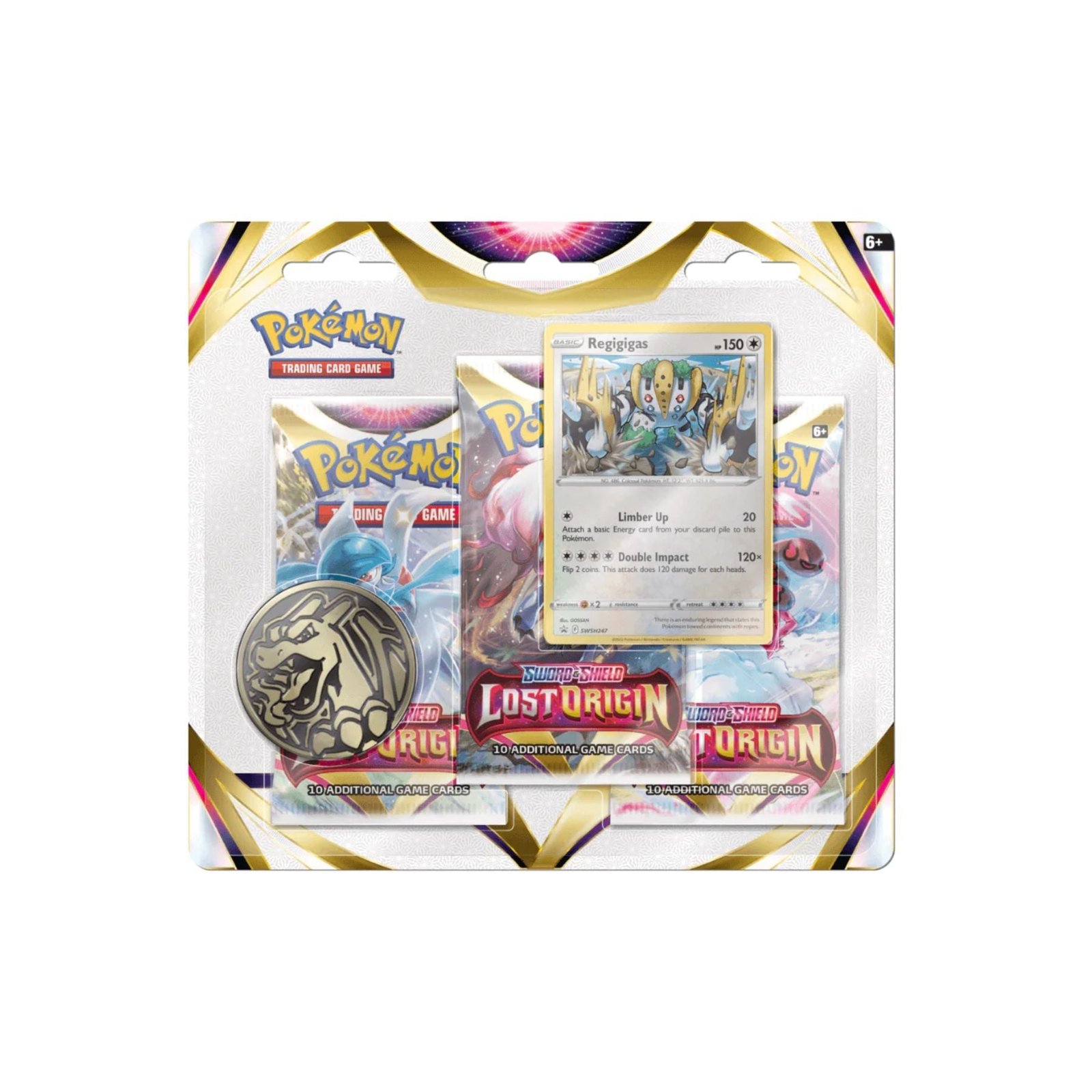 Pokemon – Lost Origin – 3 Pack Blister – Regigigas