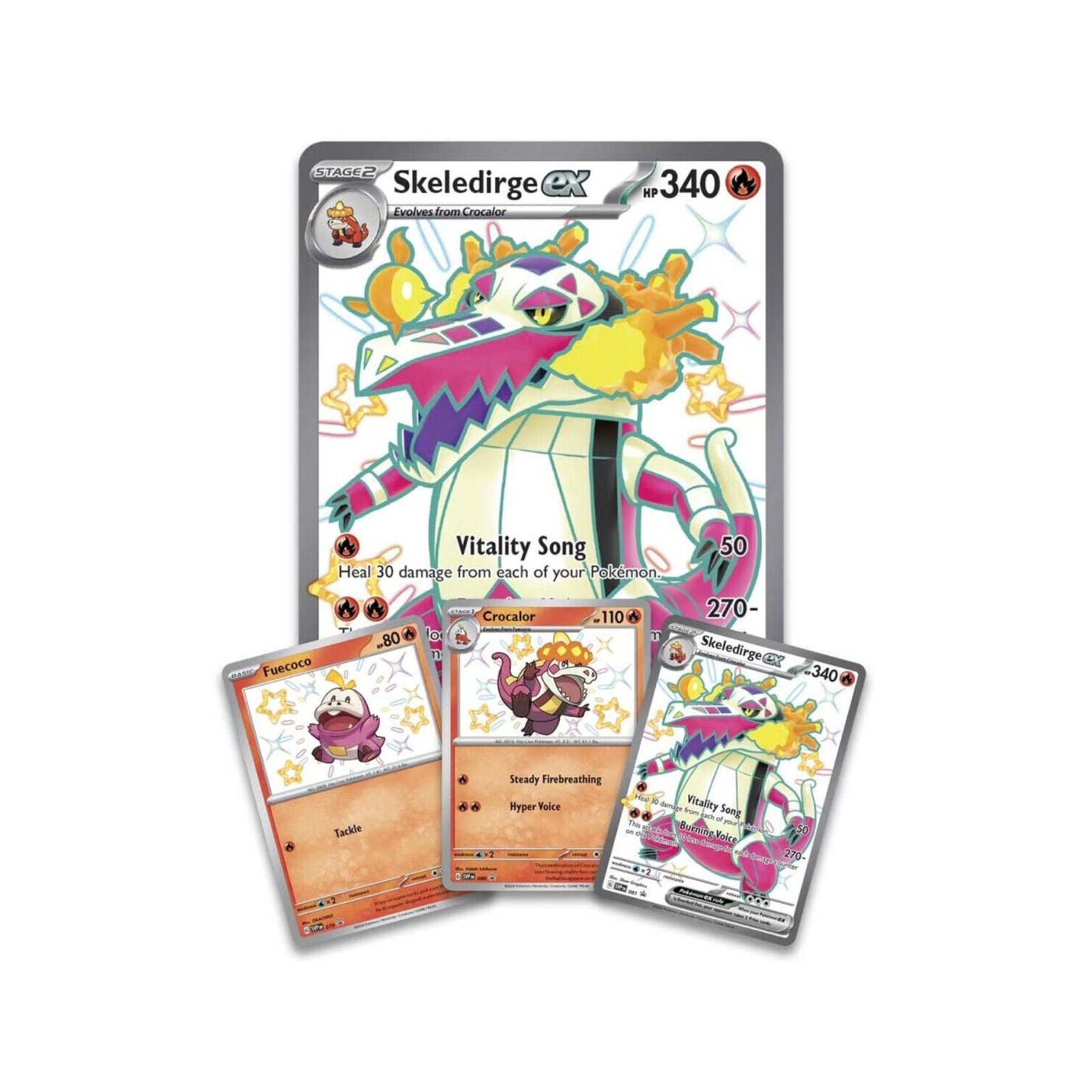 Pokemon - Paldean Fates - Premium Collection - Skeledirge - Image 2