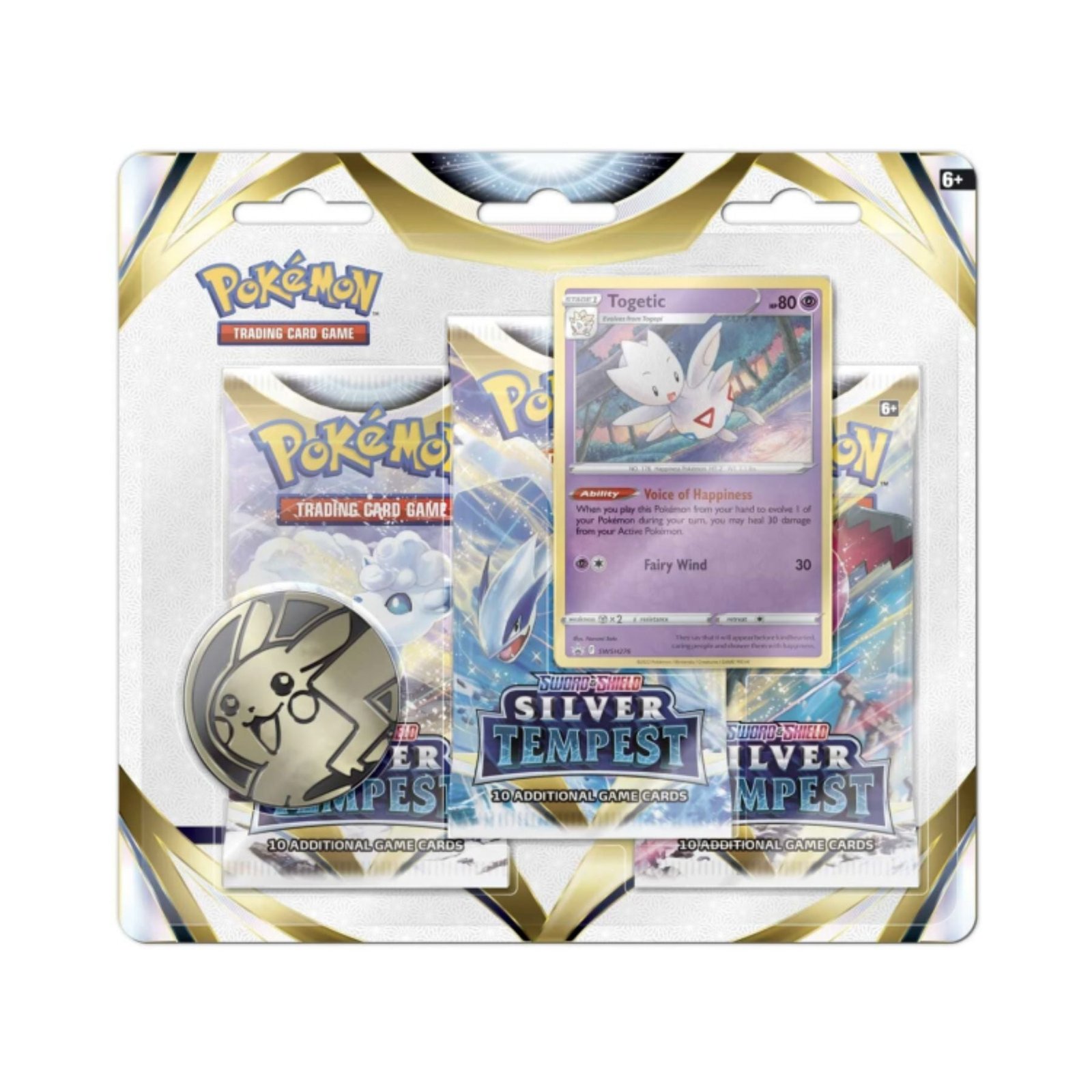 Pokemon – Silver Tempest – 3 Pack Blister – Togetic
