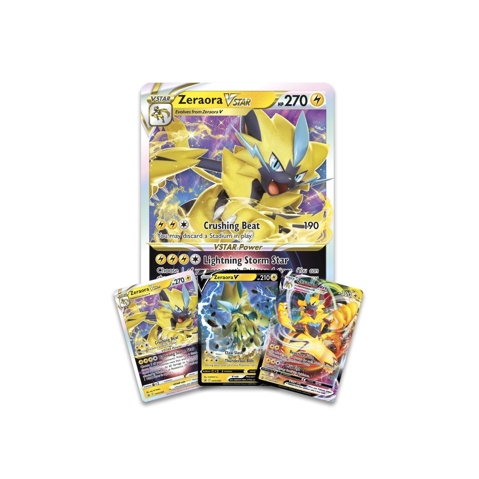 Pokemon - Zeraora VMAX & VSTAR - Battle Box - Image 2