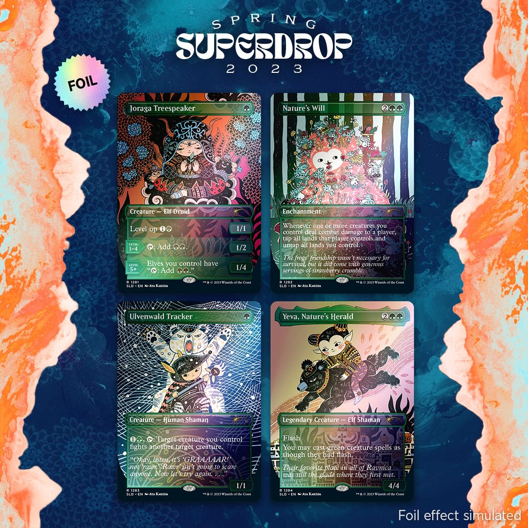 Magic: The Gathering TCG - Secret Lair Spring Superdrop 2023 - Nature is Adorable - Foil Edition - Image 2