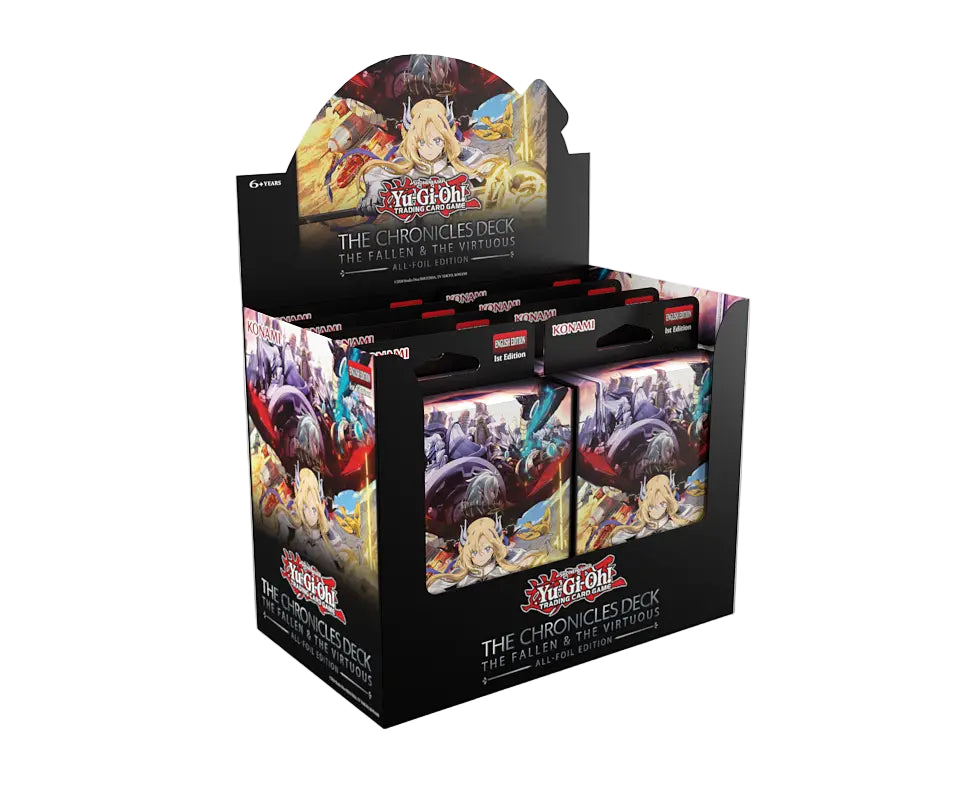 Yu-Gi-Oh! – The Chronicles Deck – The Fallen & The Virtuous – CDU (8x Decks)
