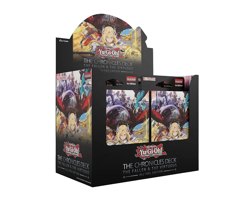 Yu-Gi-Oh! - The Chronicles Deck - The Fallen & The Virtuous - CDU (8x Decks) - Image 3