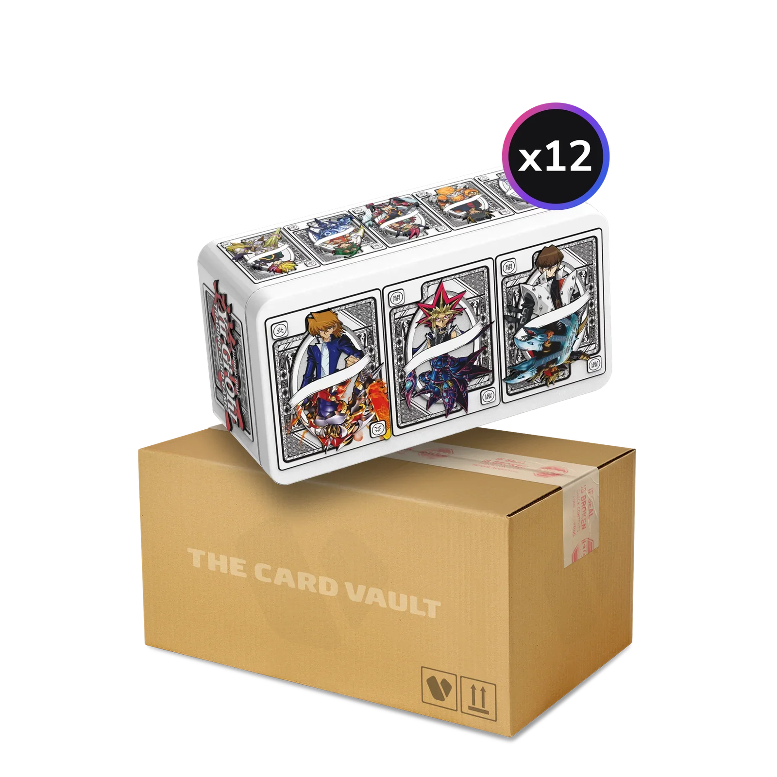 Yu-Gi-Oh! – 2025 Mega-Pack Tin – Display Case (12x Tins)