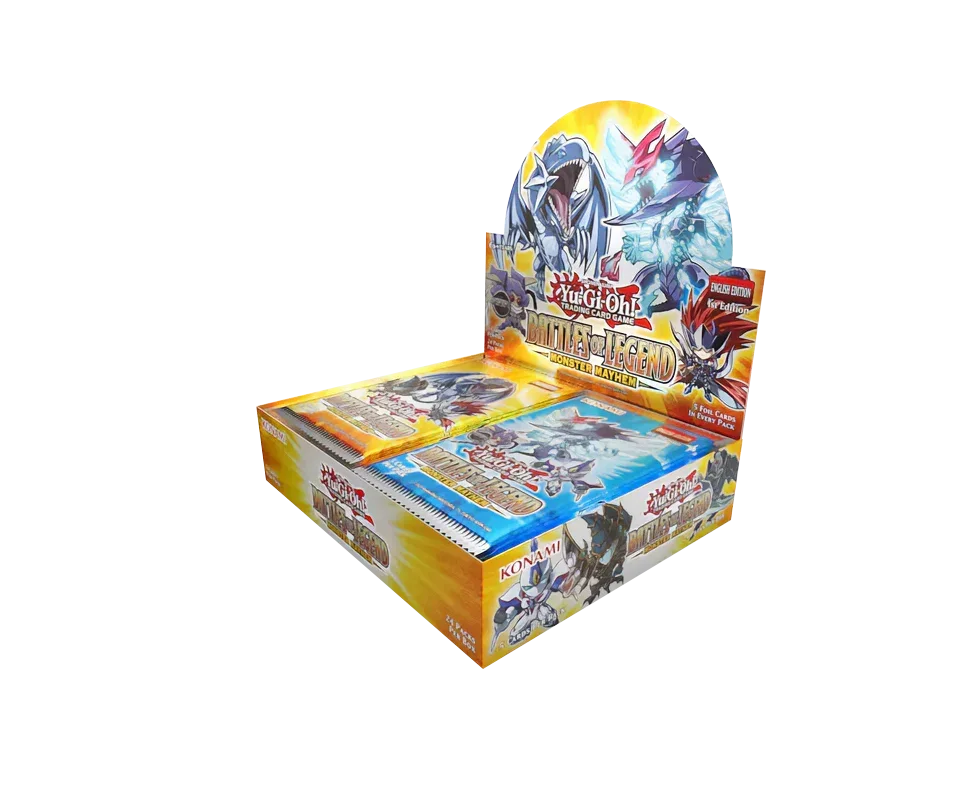 Yu-Gi-Oh! - Battle of Legends: Monster Mayhem - Display Case (12x Booster Boxes) (1st Edition) - Image 3