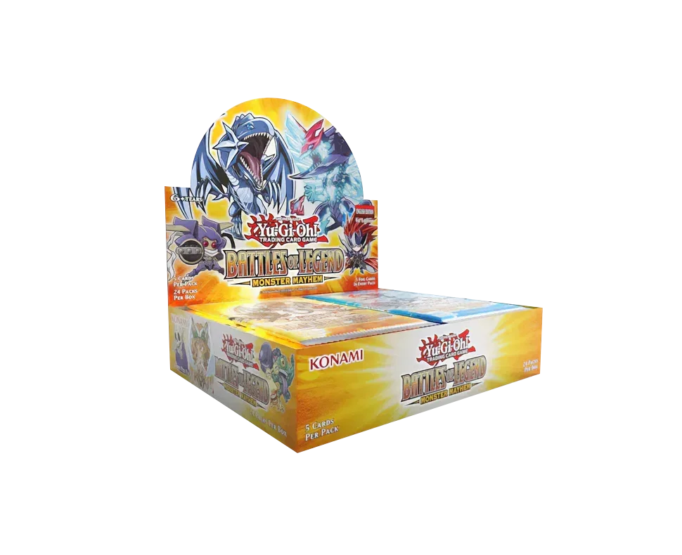 Yu-Gi-Oh! - Battle of Legends: Monster Mayhem - Display Case (12x Booster Boxes) (1st Edition) - Image 4