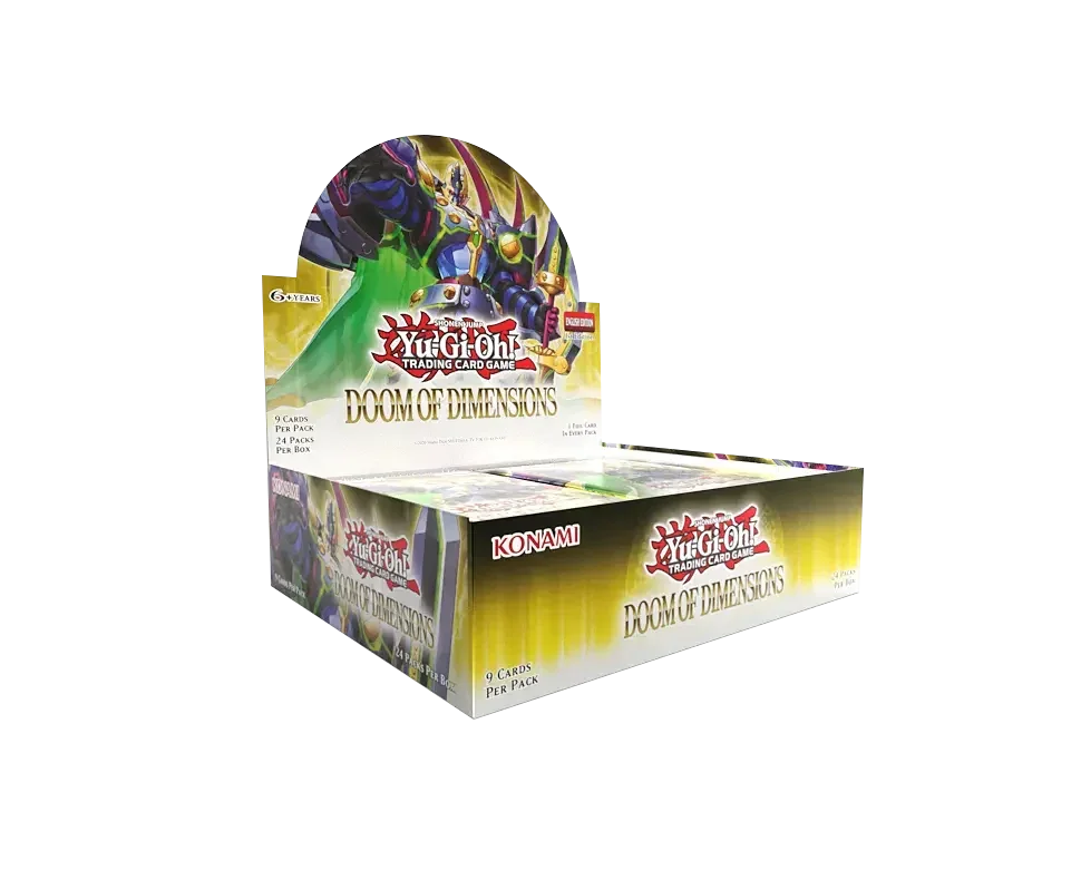 Yu-Gi-Oh! – Doom of Dimensions – Booster Box (24x Packs) (1st Edition)