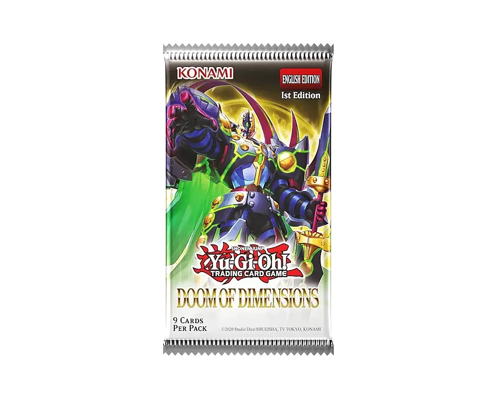 Yu-Gi-Oh! – Doom of Dimensions – Booster Pack (1st Edition)