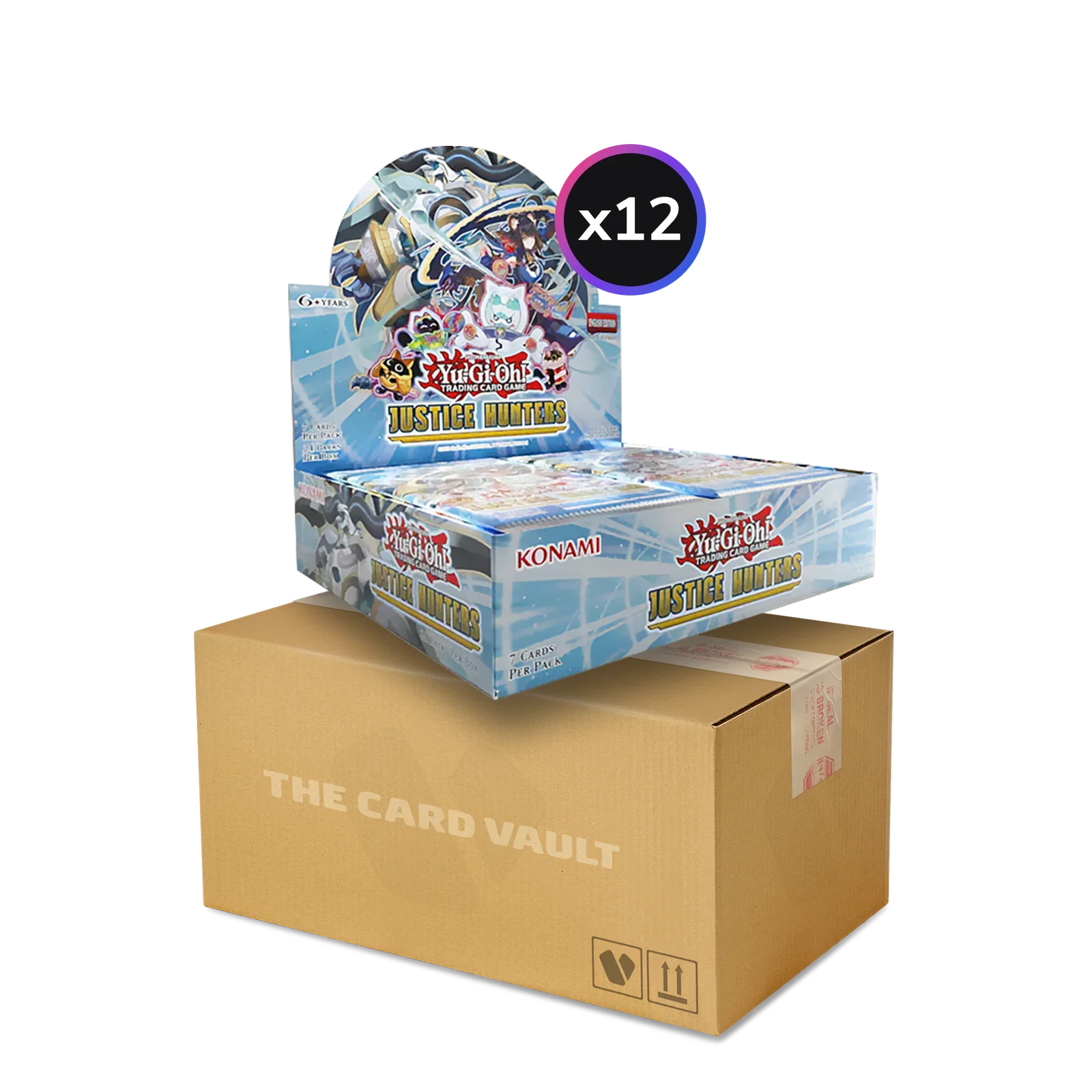 Yu-Gi-Oh! – Justice Hunters – Display Case (12x Booster Boxes) (1st Edition)