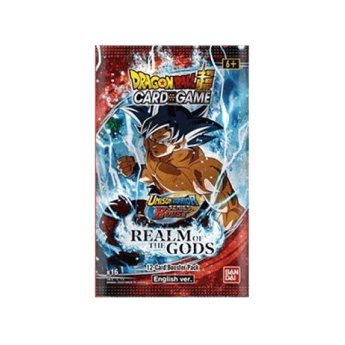 Dragon Ball Super CG Masters – Unison Warrior Series – Realm of the Gods (B16) – Booster Pack