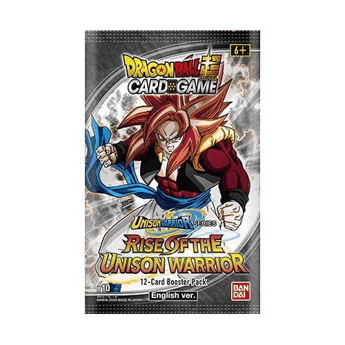 Dragon Ball Super CG Masters – Unison Warrior Series – Rise of the Unison Warrior (B10) – Booster Pack (2nd Edition)