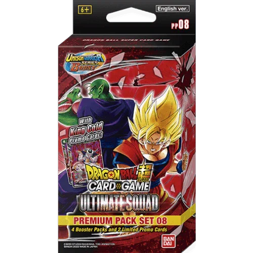 Dragon Ball Super CG Masters – Zenkai Premium Pack Set 08 (PP08)