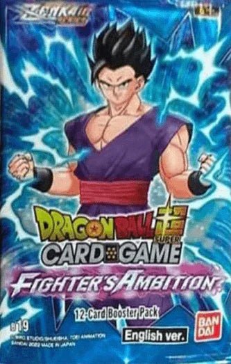 Dragon Ball Super CG Masters – Zenkai Series Set 02 – Fighter’s Ambition (B19) – Booster Pack