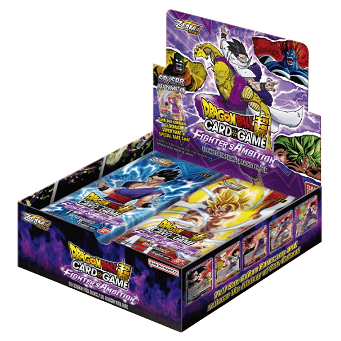 Dragon Ball Super CG Masters - Zenkai Series Set 02 - Fighter's Ambition (B19) - Display Case (12x Booster Boxes) - Image 2