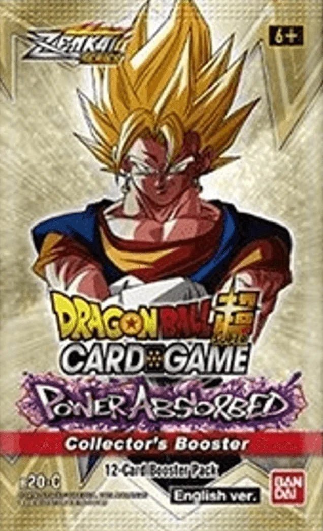 Dragon Ball Super CG Masters – Zenkai Series Set 03 – Power Absorbed (B20-C) – Collector Booster Pack