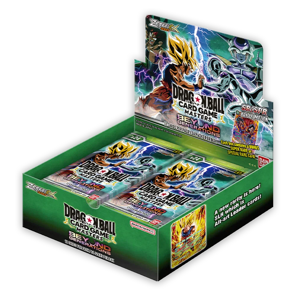 Dragon Ball Super CG Masters – Zenkai Series Set 07 – Beyond Generations (B24) – Display Case (12x Booster Boxes)