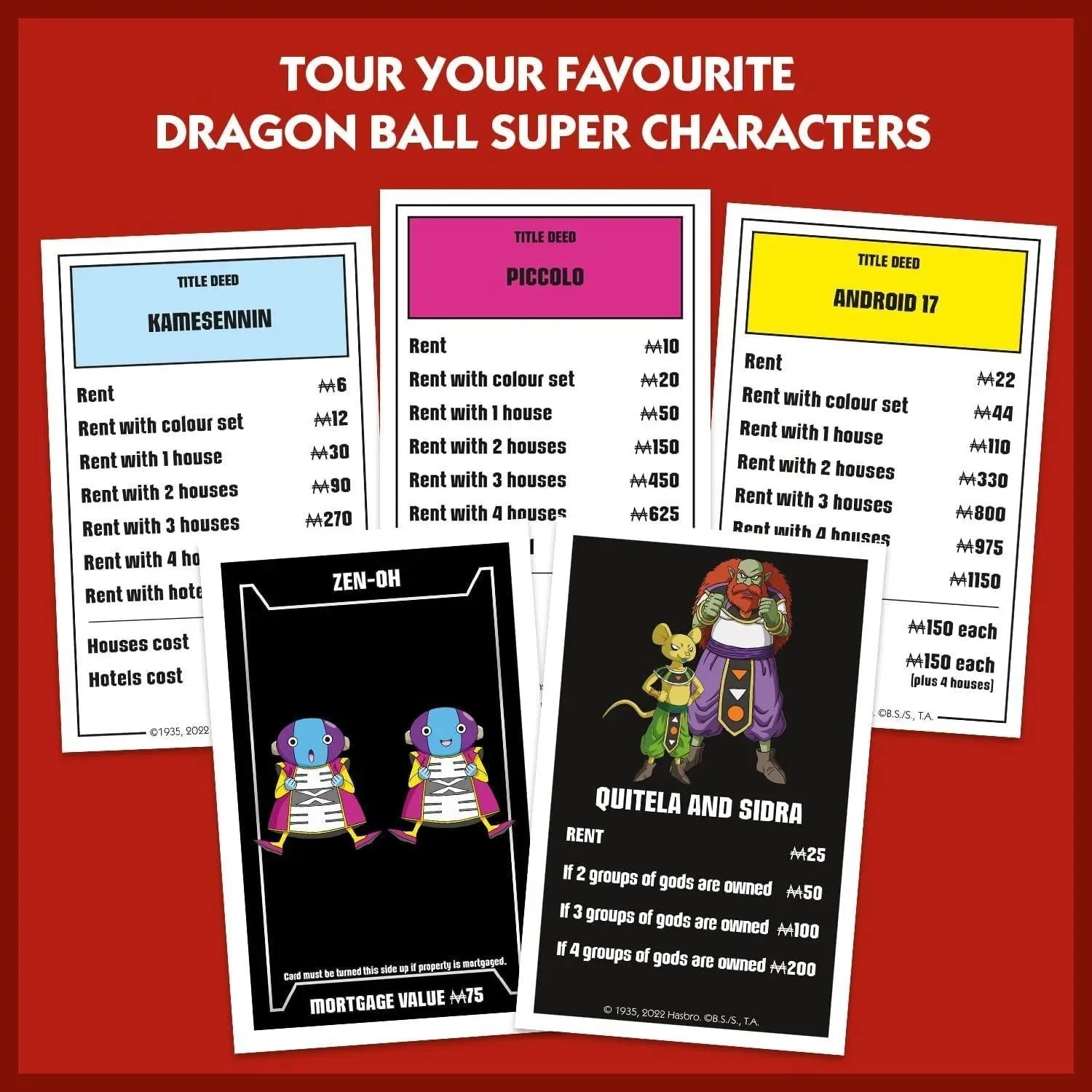 Dragon Ball Super Monopoly - Image 5