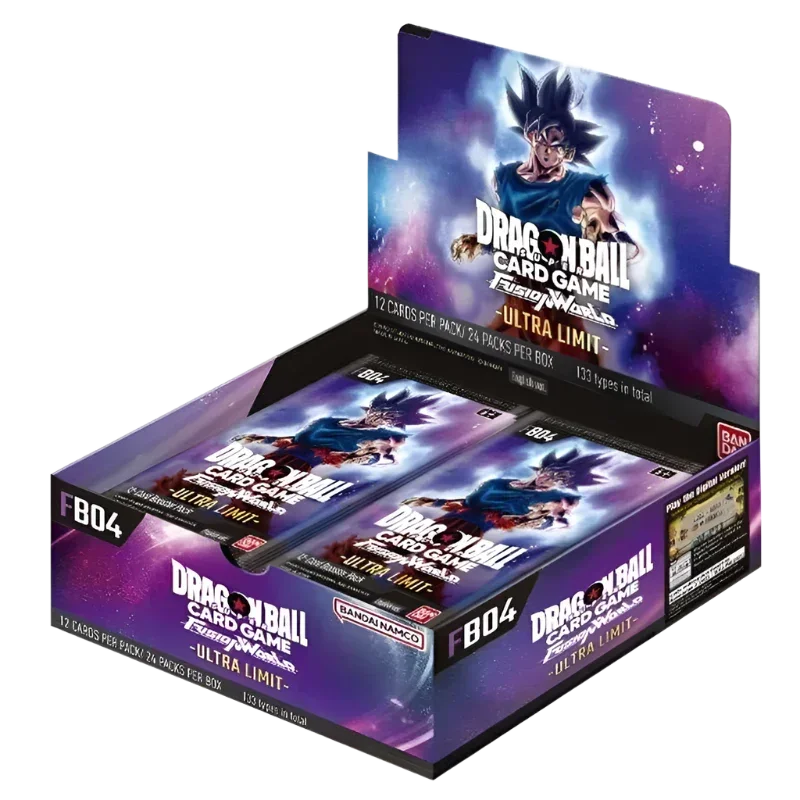 Dragon Ball Super CG Fusion World – Ultra Limit (FB04) – Booster Box (24x Packs)